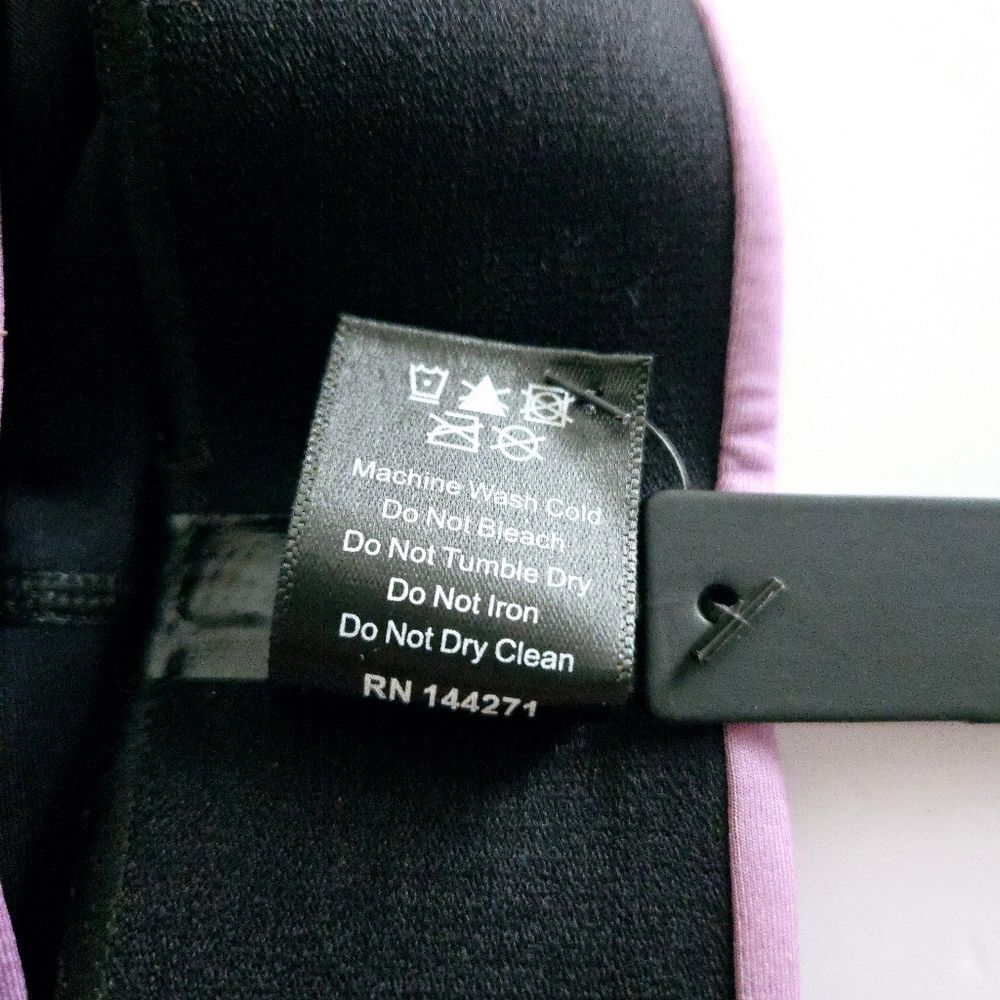 Ultracor Cor Leggings Size XS Purple Violet Floral Pattern Workout Leggings - Picture 10 of 11